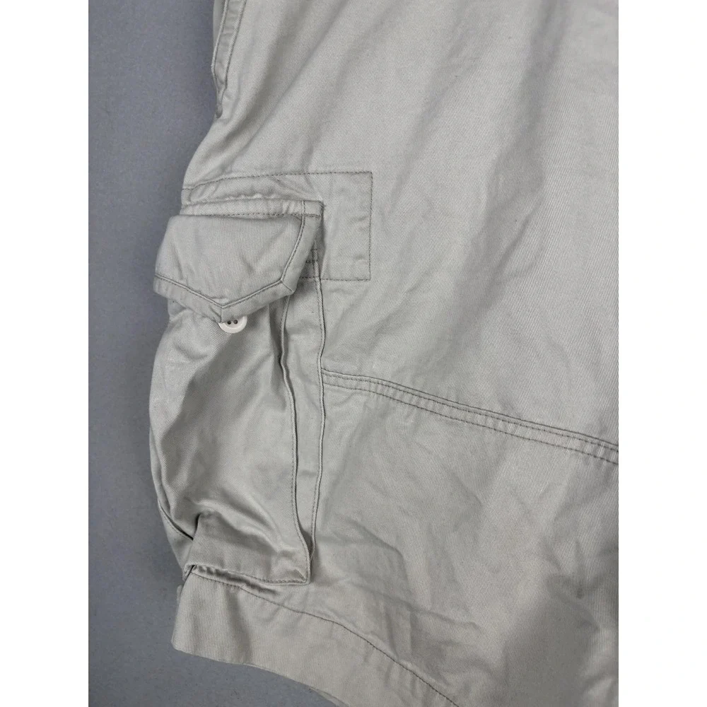 Polo Ralph Lauren Cargo Shorts Mens 48 Beige Classic Chino Casual Big & Tall